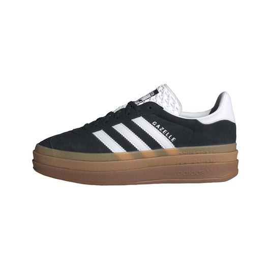 Adidas Gazelle Bold Black White Gum