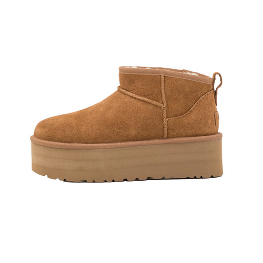 UGG Classic Ultra Mini Platform Boot Chestnut